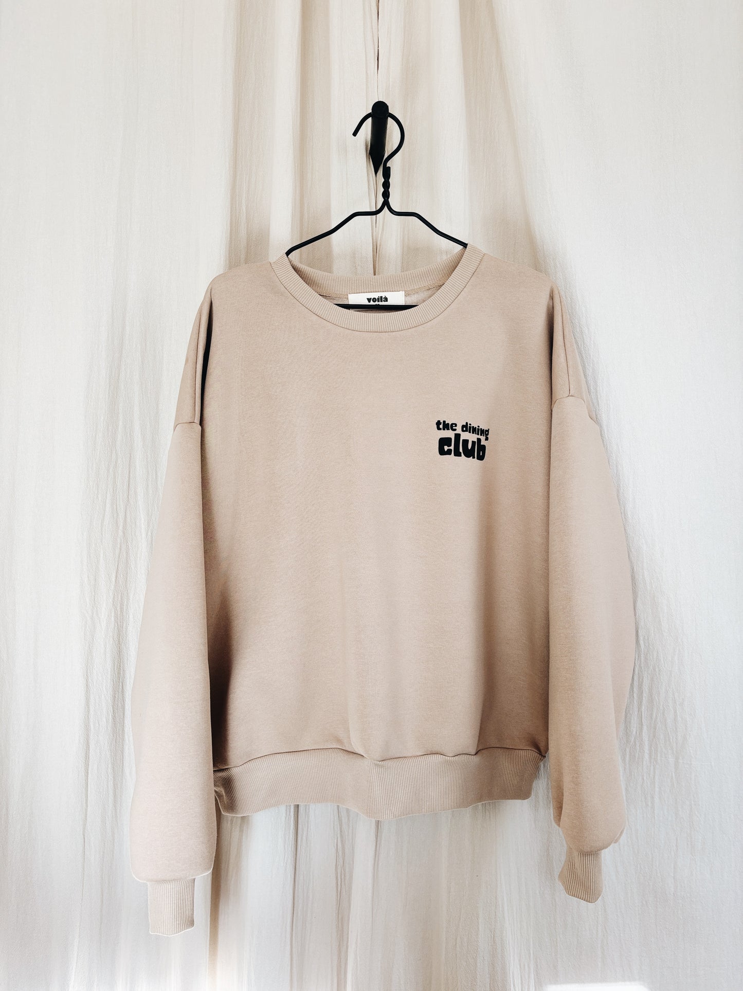 Sweat Femme "The dining club" À Personnaliser